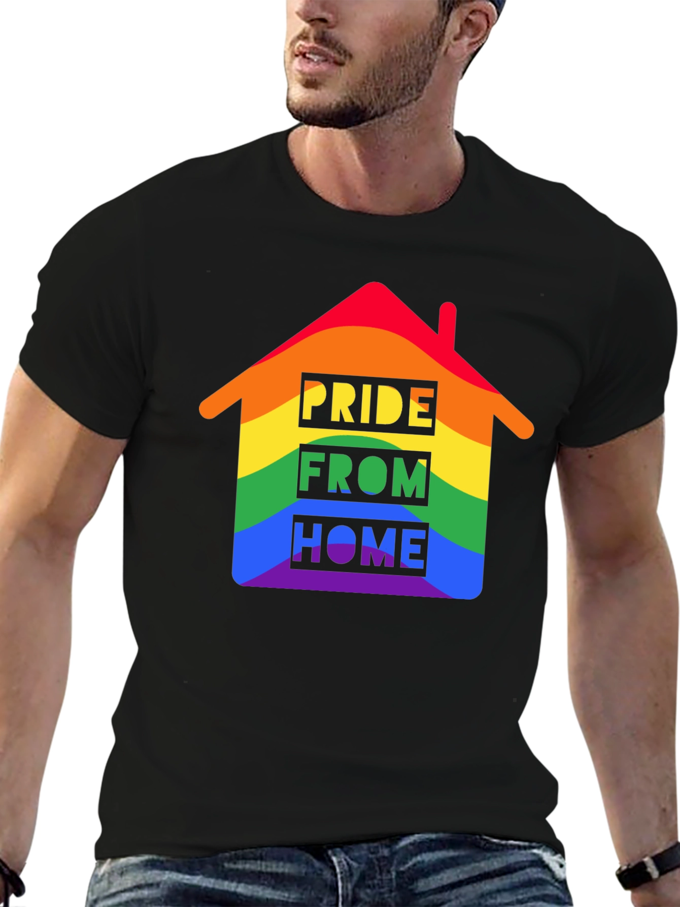 Pride From Home Graphic T-Shirt