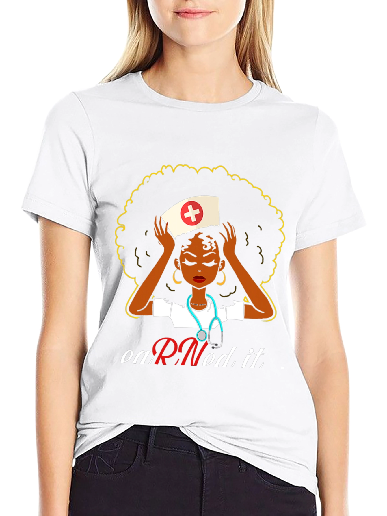 RN Nurse T-Shirt - Nursing Hero Tee