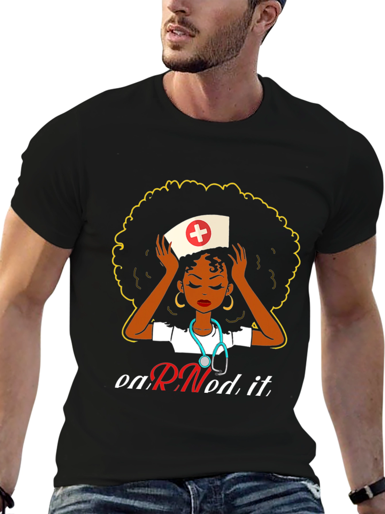 RN Nurse T-Shirt - Nursing Hero Tee