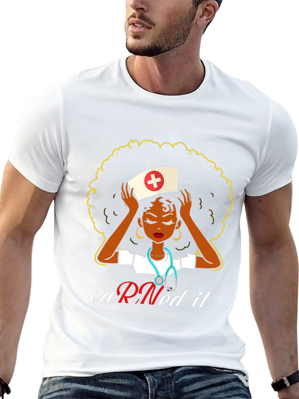RN Nurse T-Shirt - Nursing Hero Tee