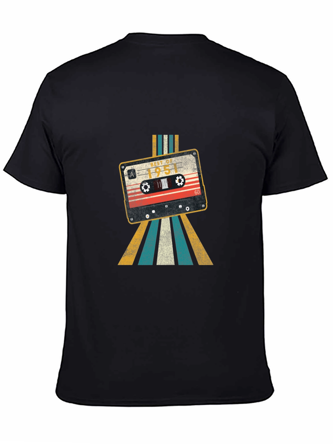 Retro Cassette Tape T-Shirt - Vintage Style