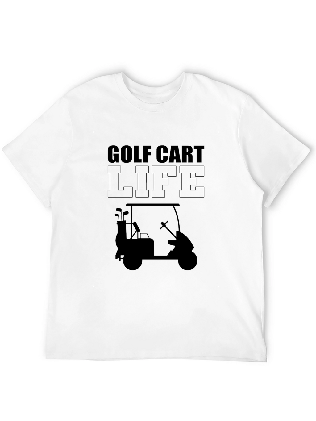 Golf Cart Life Graphic T-Shirt