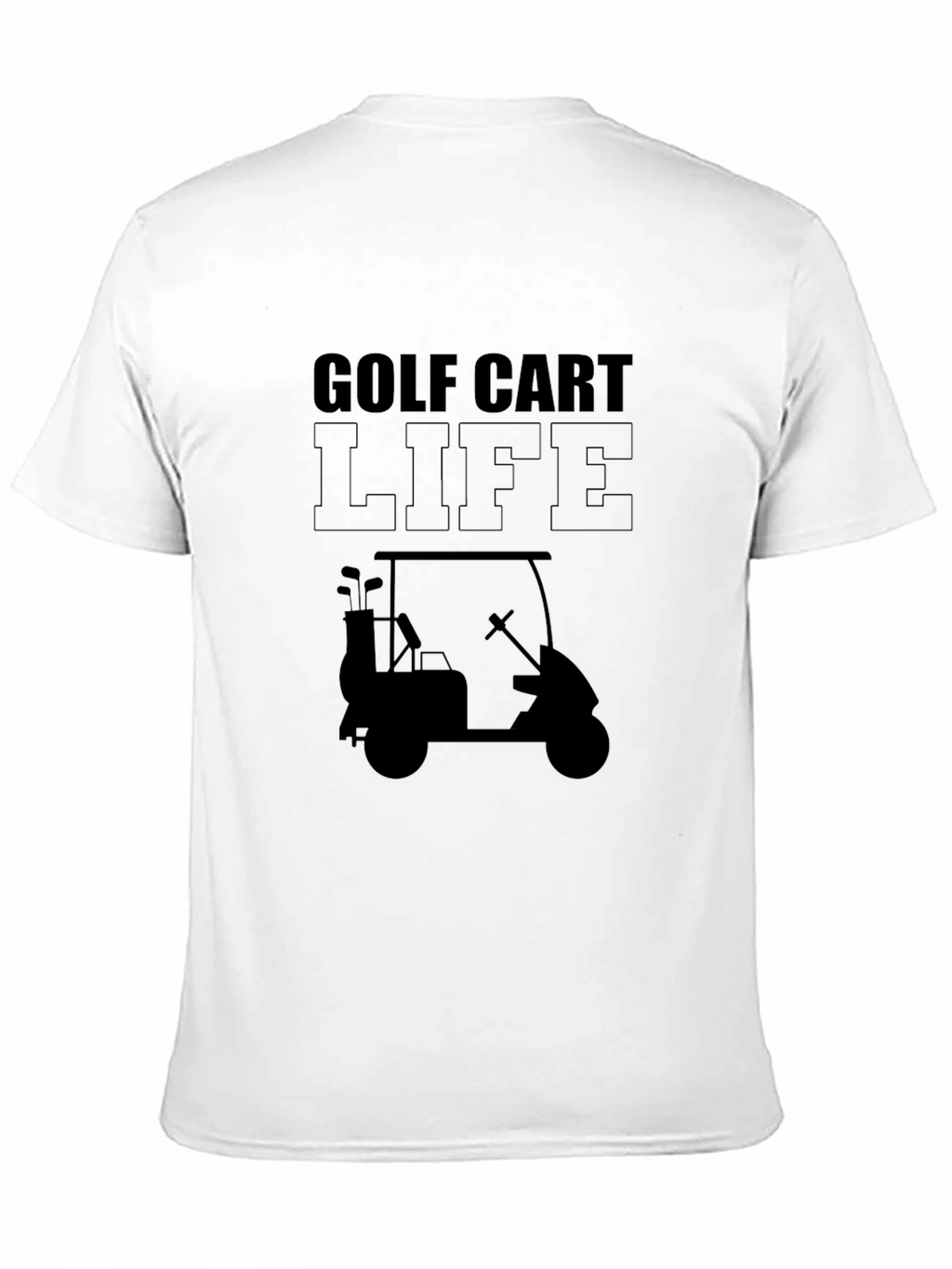 Golf Cart Life Graphic T-Shirt