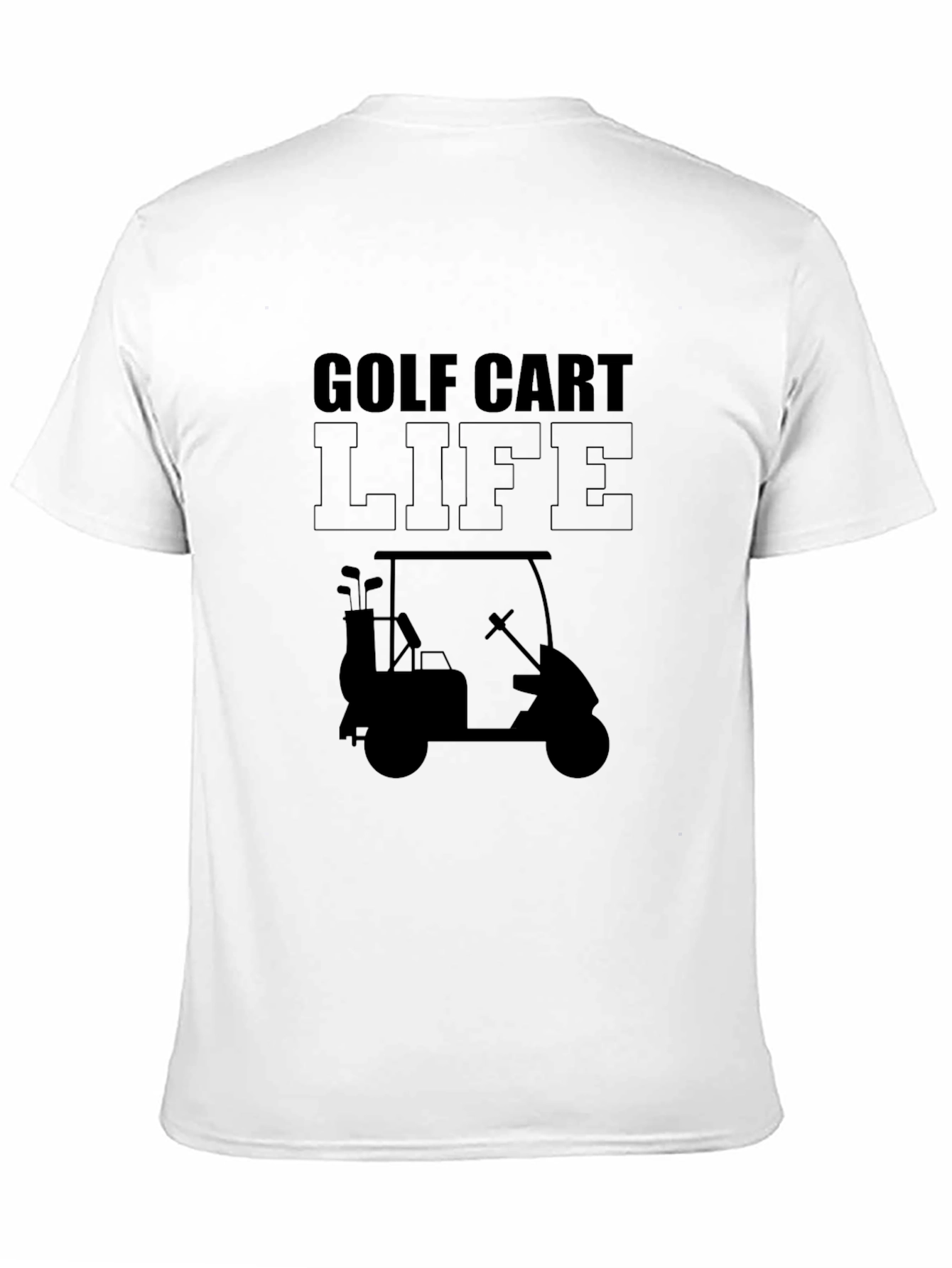 Golf Cart Life Graphic T-Shirt