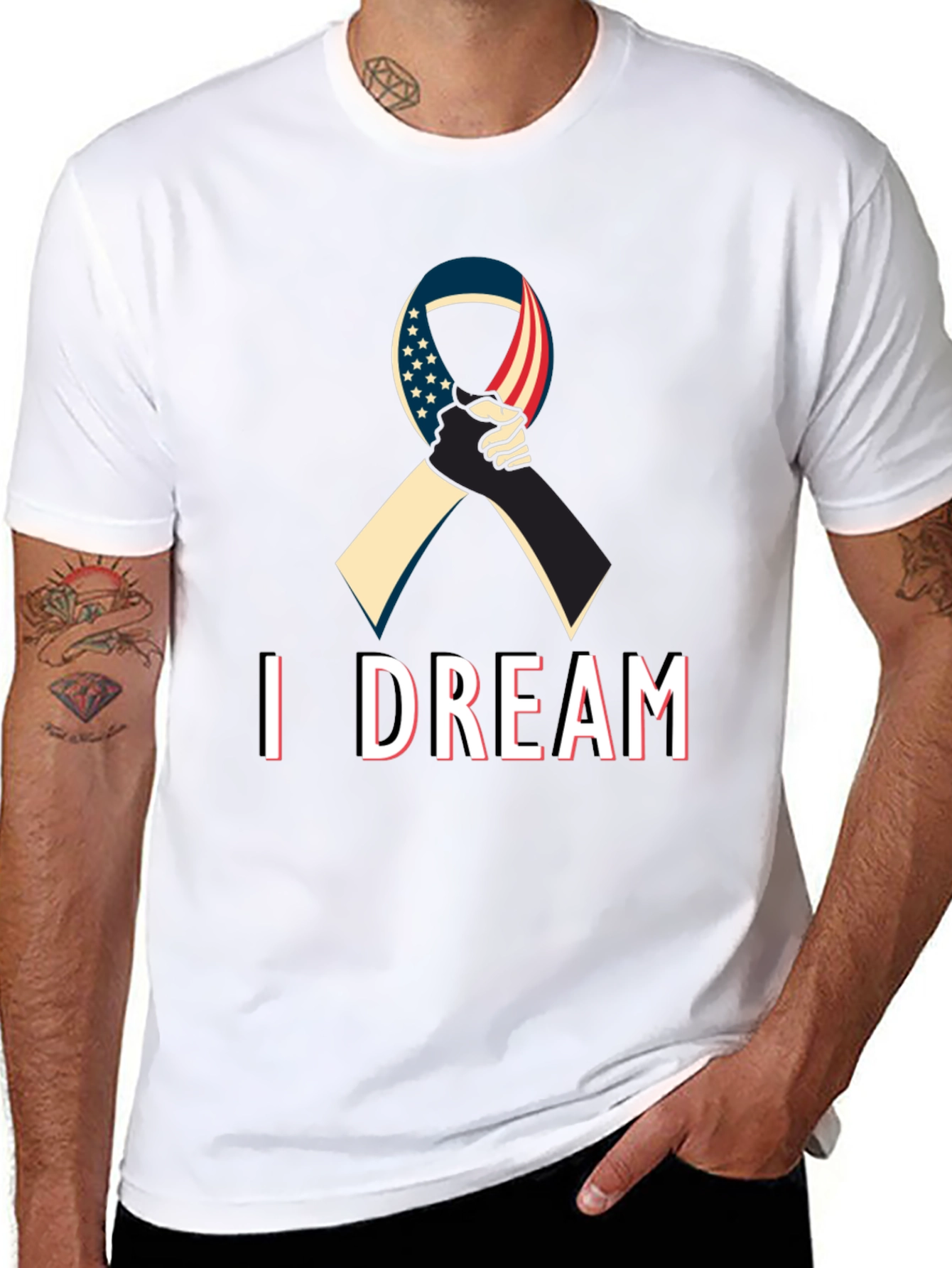 I Dream T-Shirt: Unity Ribbon Design