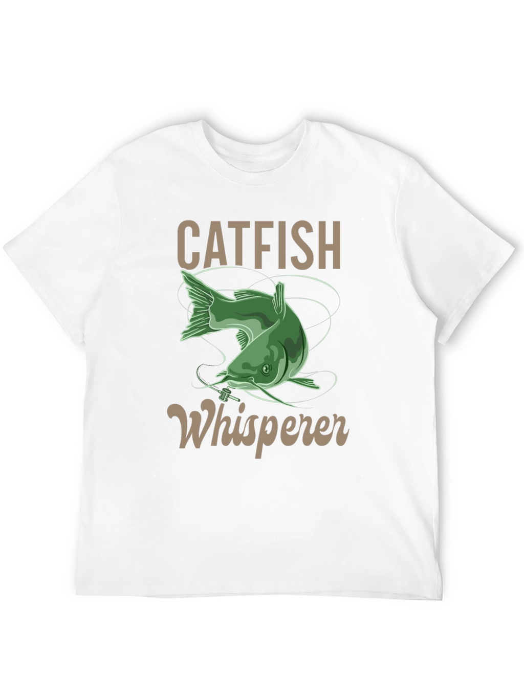 Catfish Whisperer Graphic T-Shirt - Fishing Lover Gift