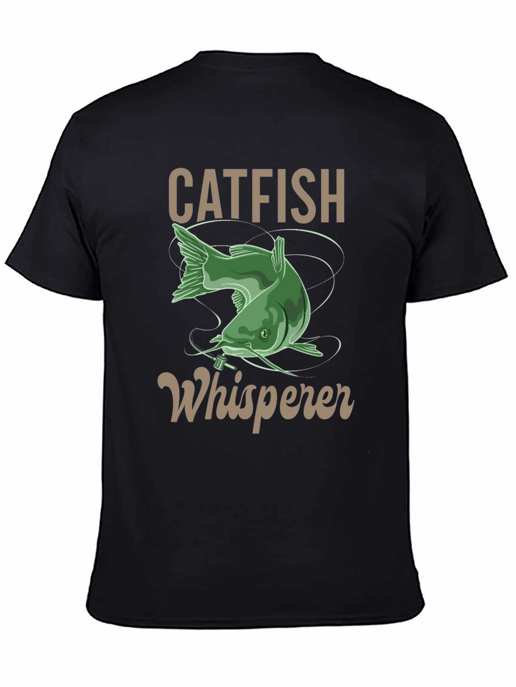Catfish Whisperer Graphic T-Shirt - Fishing Lover Gift