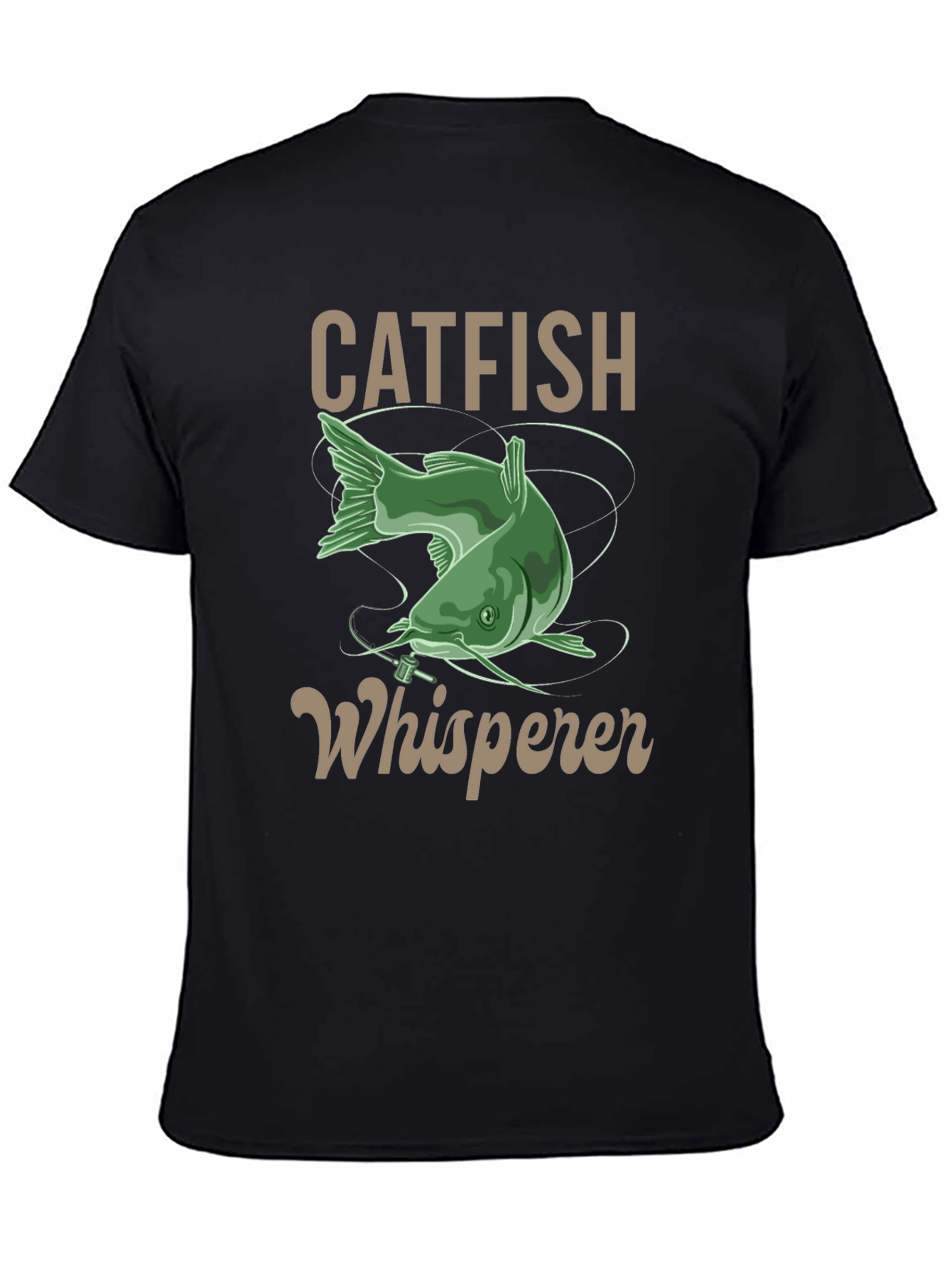 Catfish Whisperer Graphic T-Shirt - Fishing Lover Gift