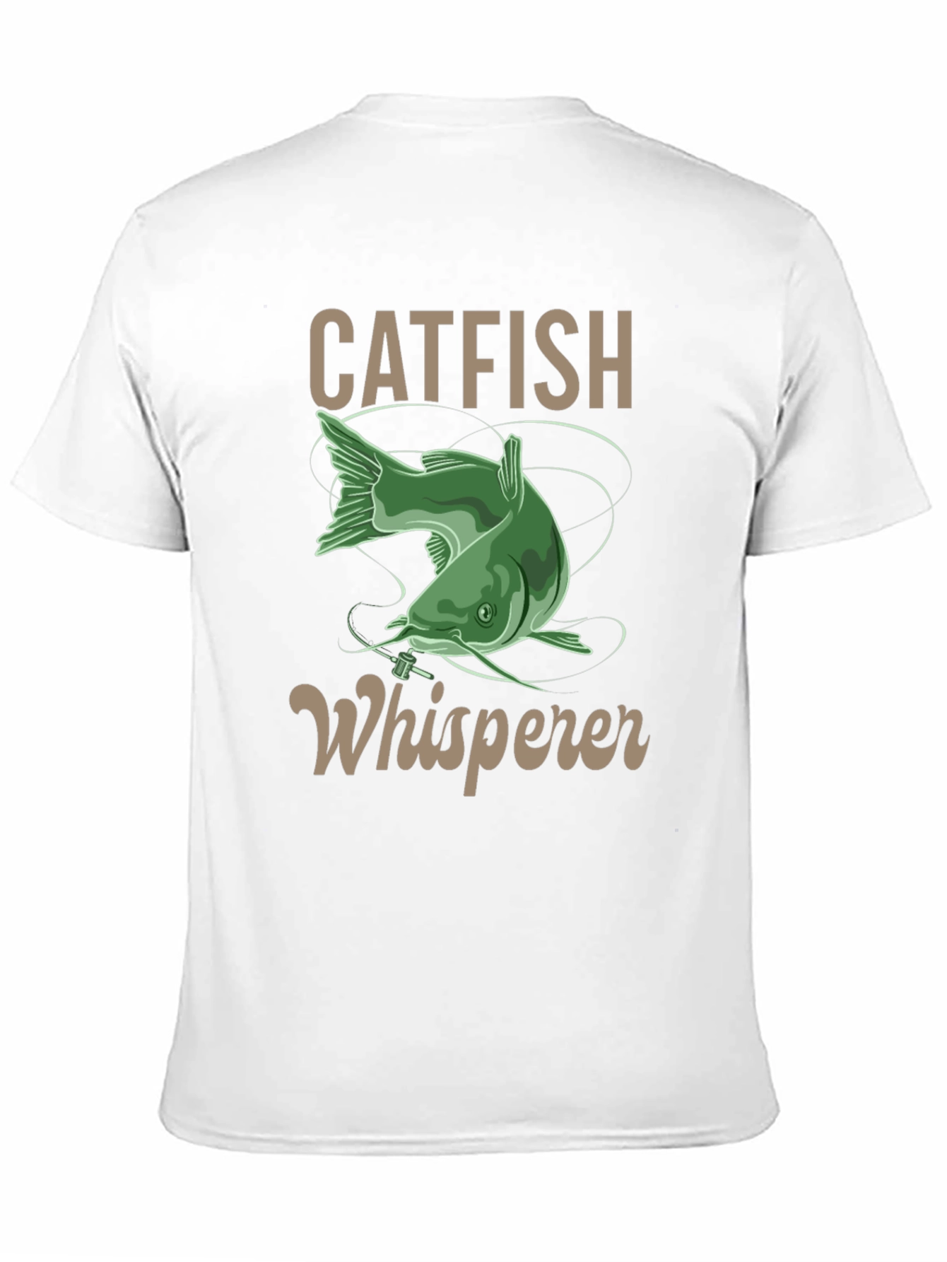 Catfish Whisperer Graphic T-Shirt - Fishing Lover Gift