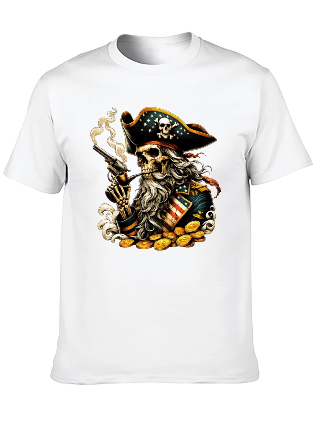 Pirate Skeleton Graphic Tee