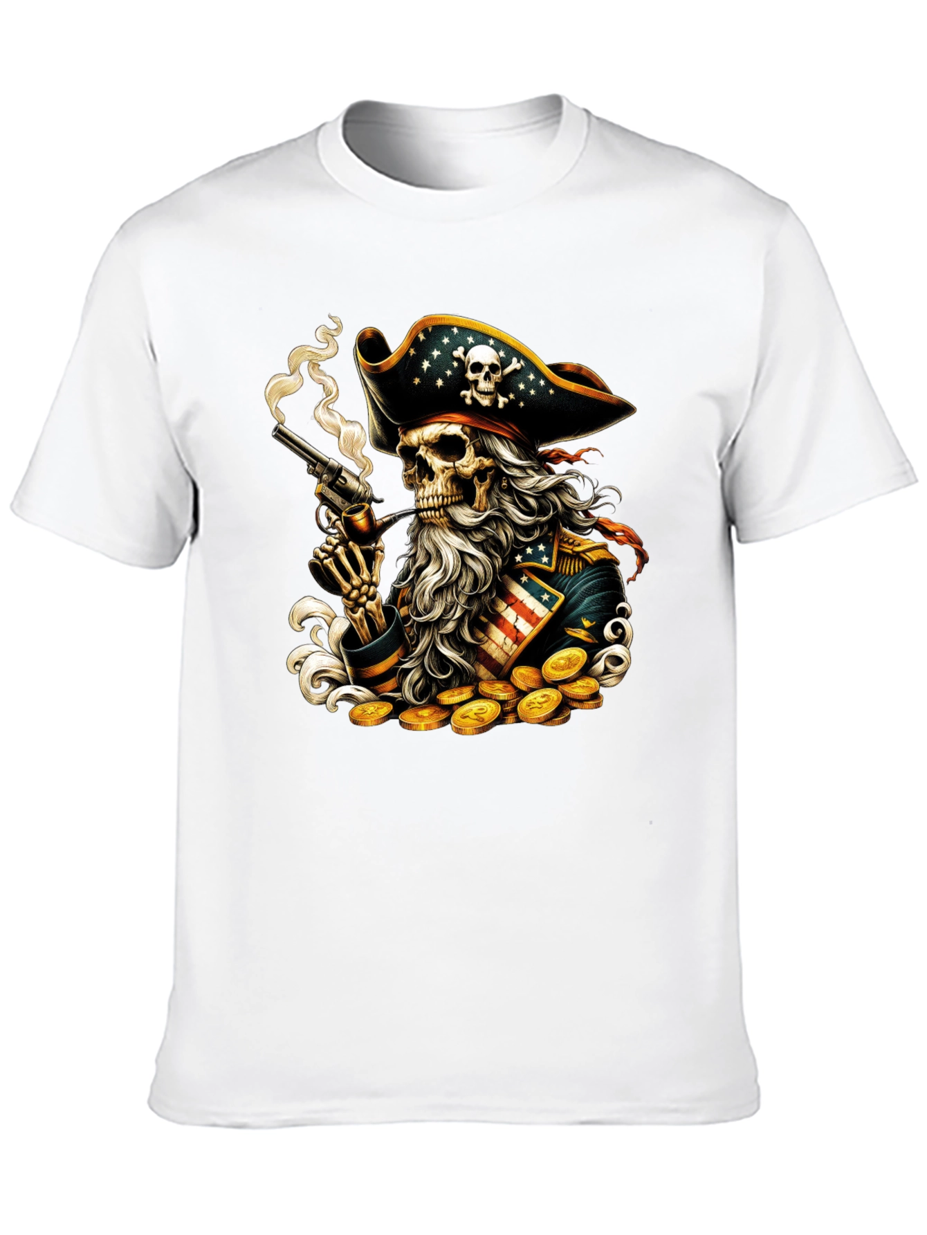 Pirate Skeleton Graphic Tee