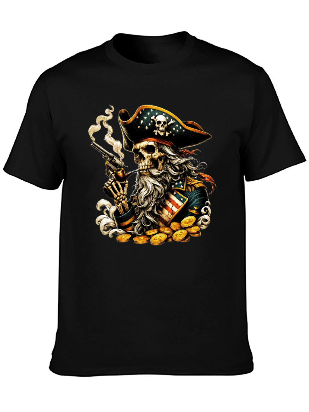 Pirate Skeleton Graphic Tee