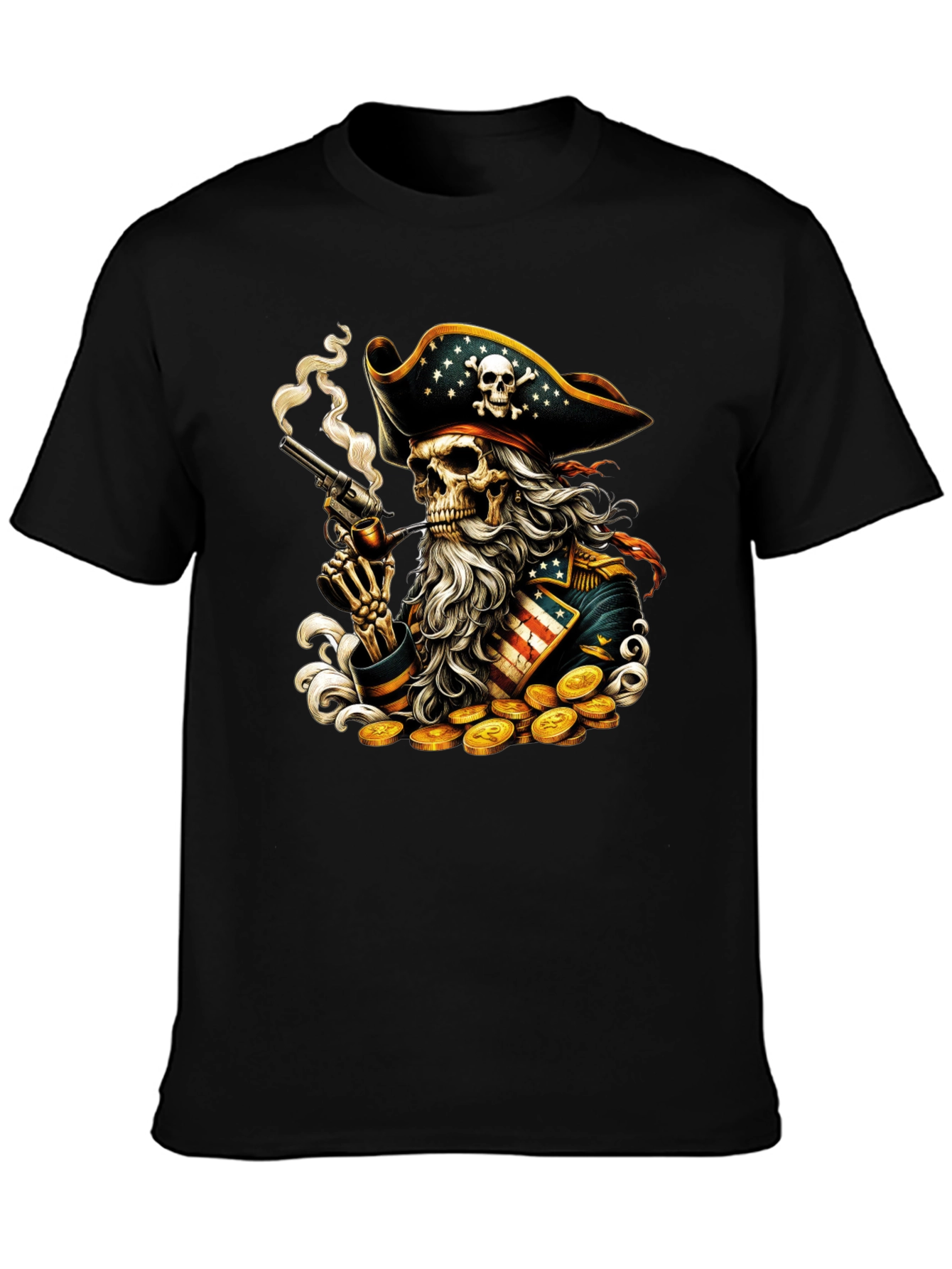 Pirate Skeleton Graphic Tee