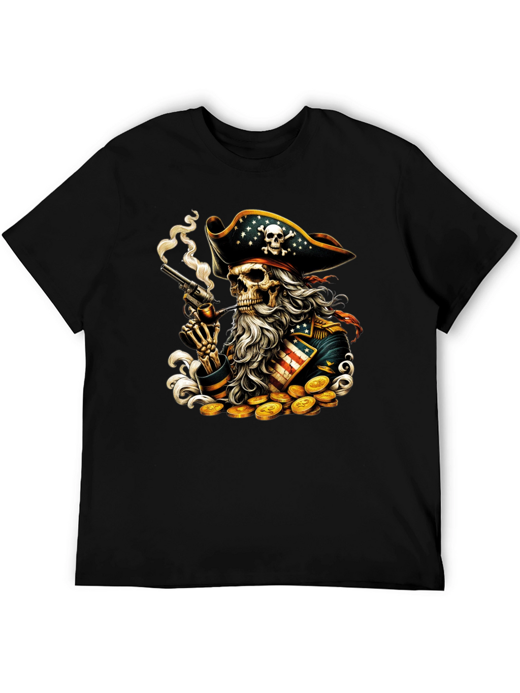 Pirate Skeleton Graphic Tee