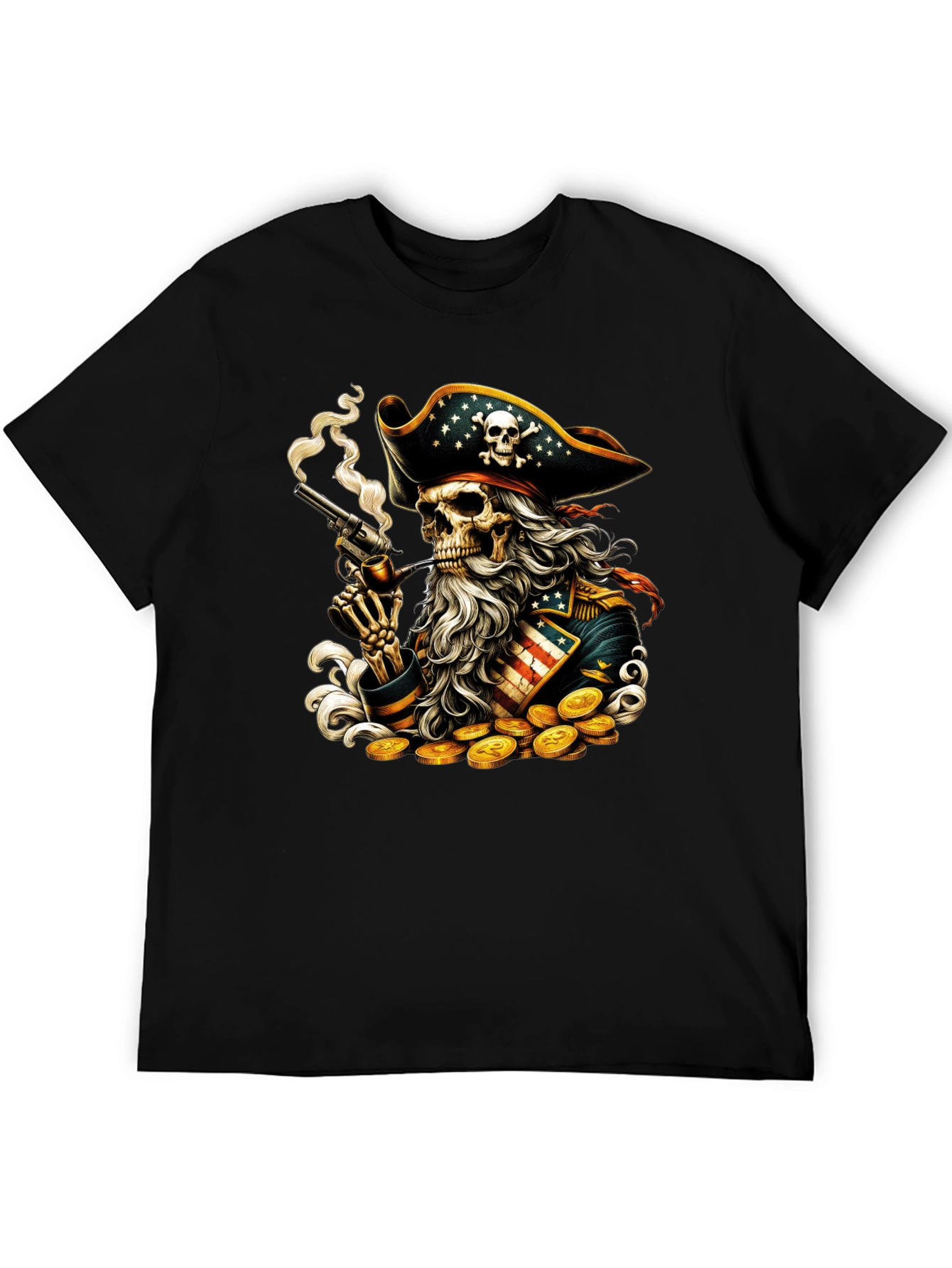 Pirate Skeleton Graphic Tee