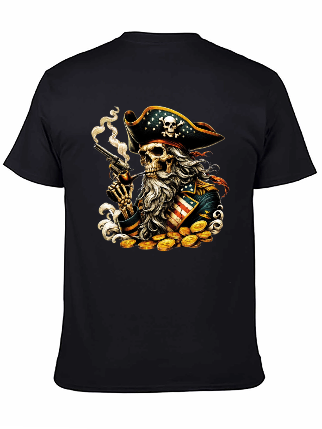 Pirate Skeleton Graphic Tee