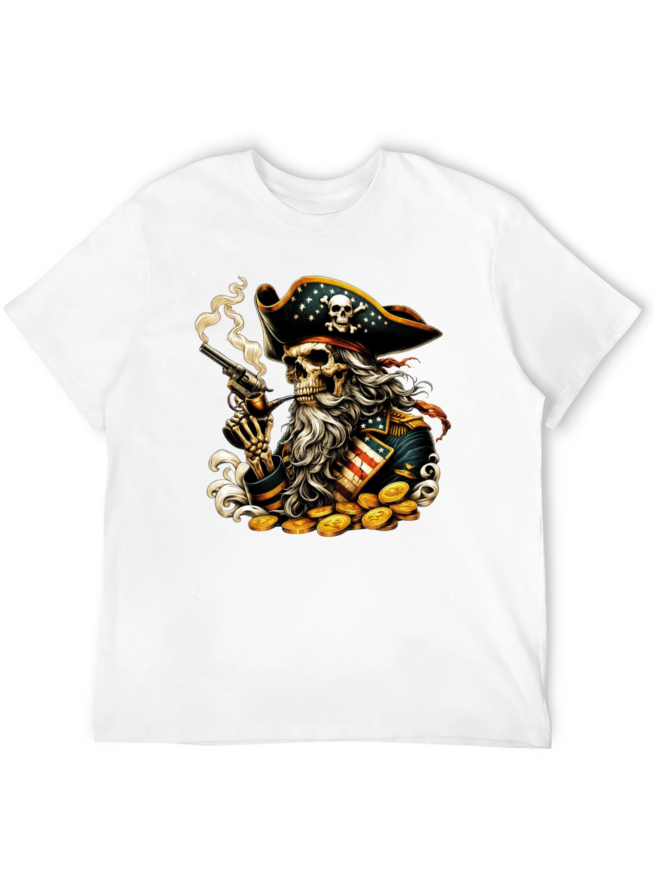Pirate Skeleton Graphic Tee