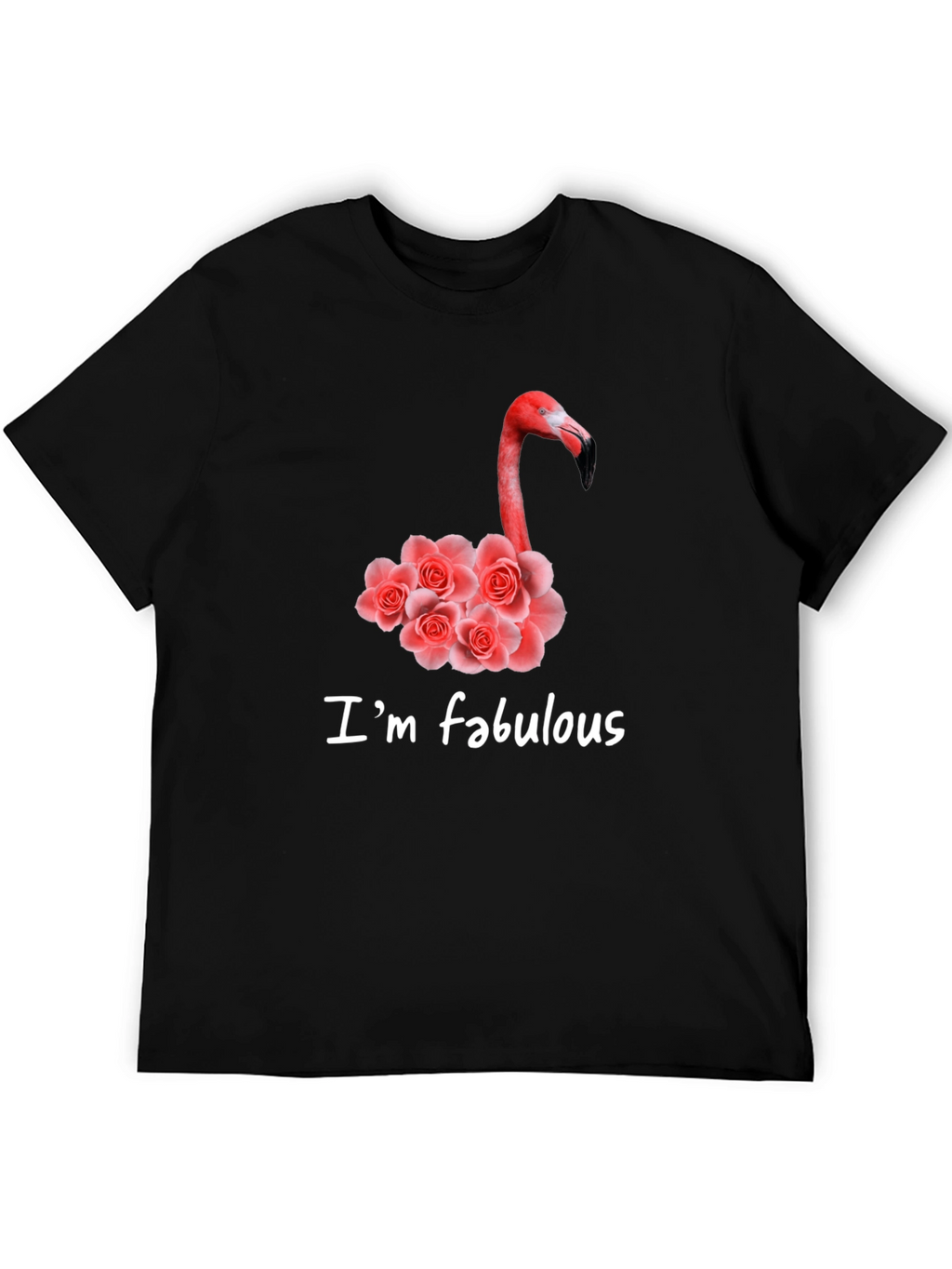 Fabulous Flamingo Rose T-Shirt