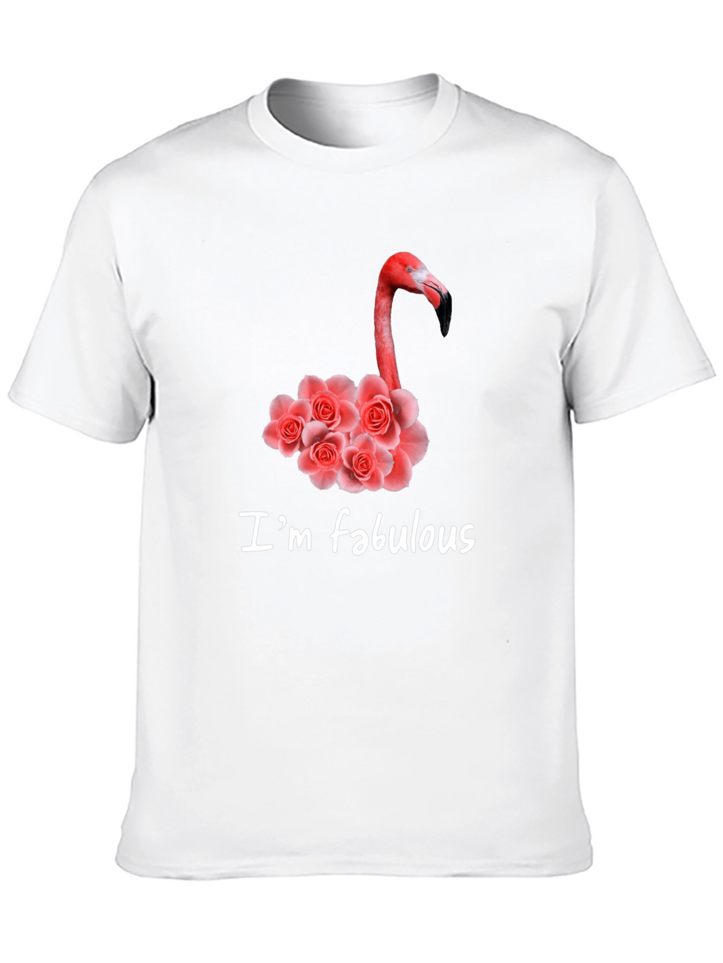 Fabulous Flamingo Rose T-Shirt