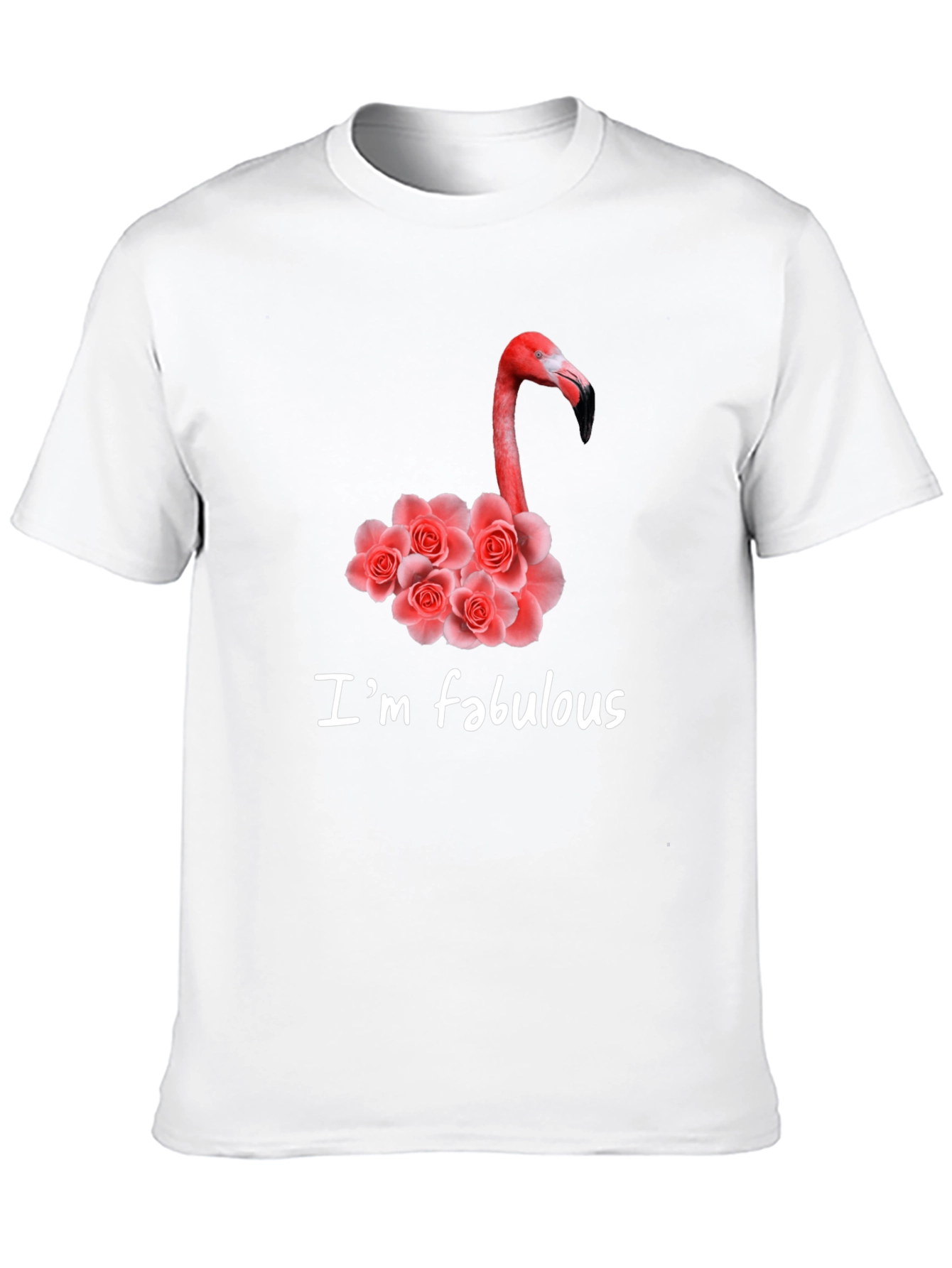 Fabulous Flamingo Rose T-Shirt
