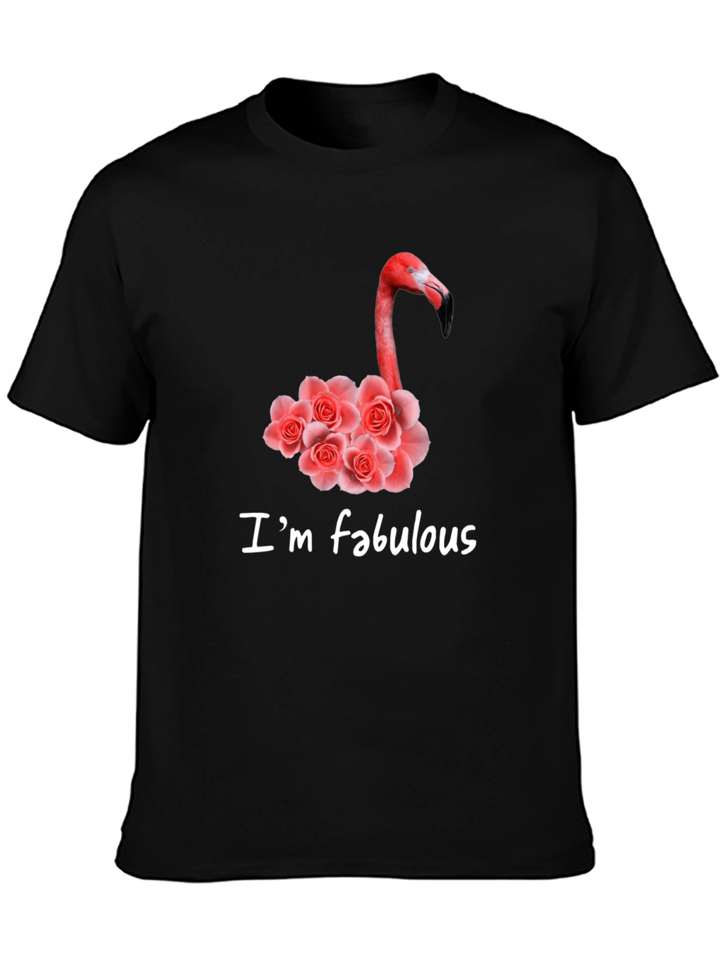 Fabulous Flamingo Rose T-Shirt