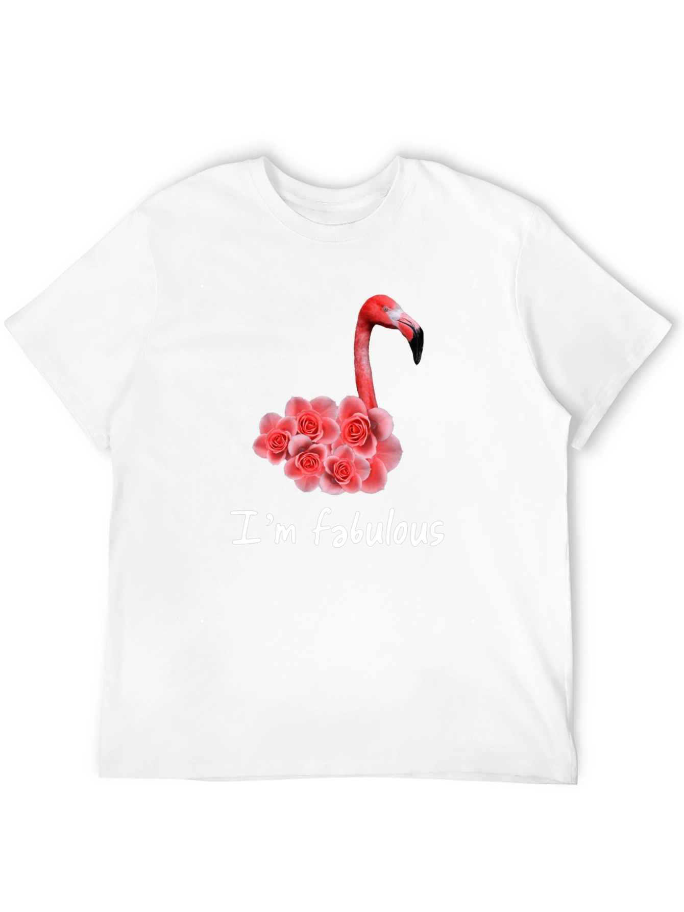 Fabulous Flamingo Rose T-Shirt