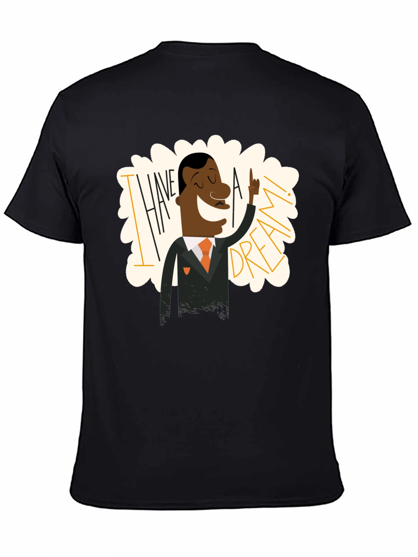 I Have a Dream MLK Graphic Tee - Black