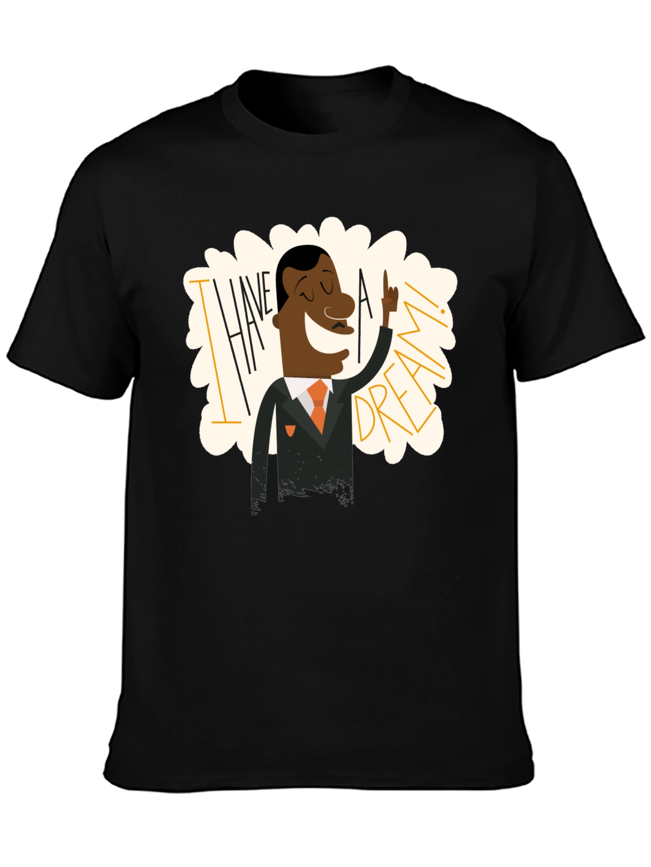I Have a Dream MLK Graphic Tee - Black