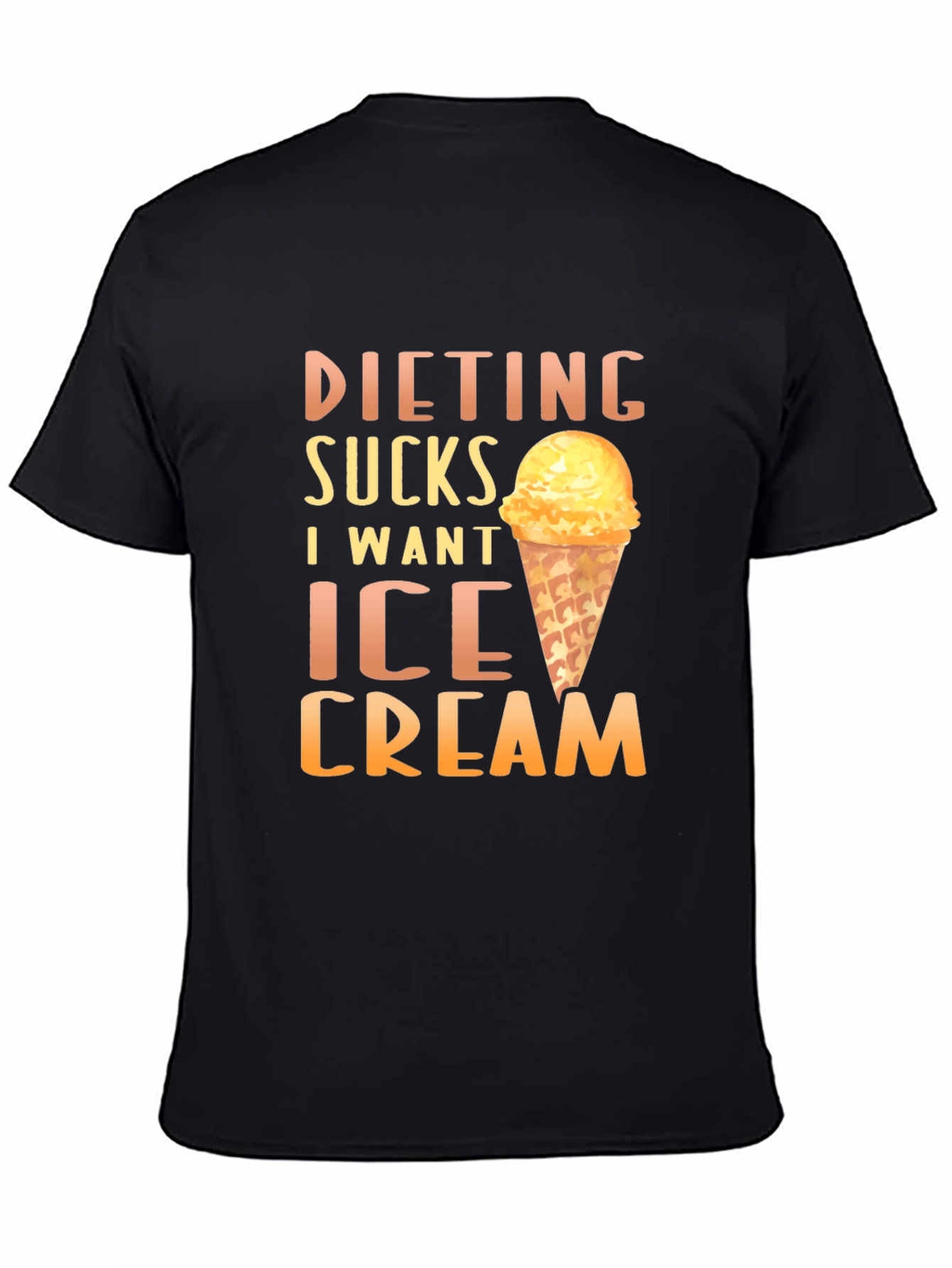 Dieting Sucks Ice Cream T-Shirt