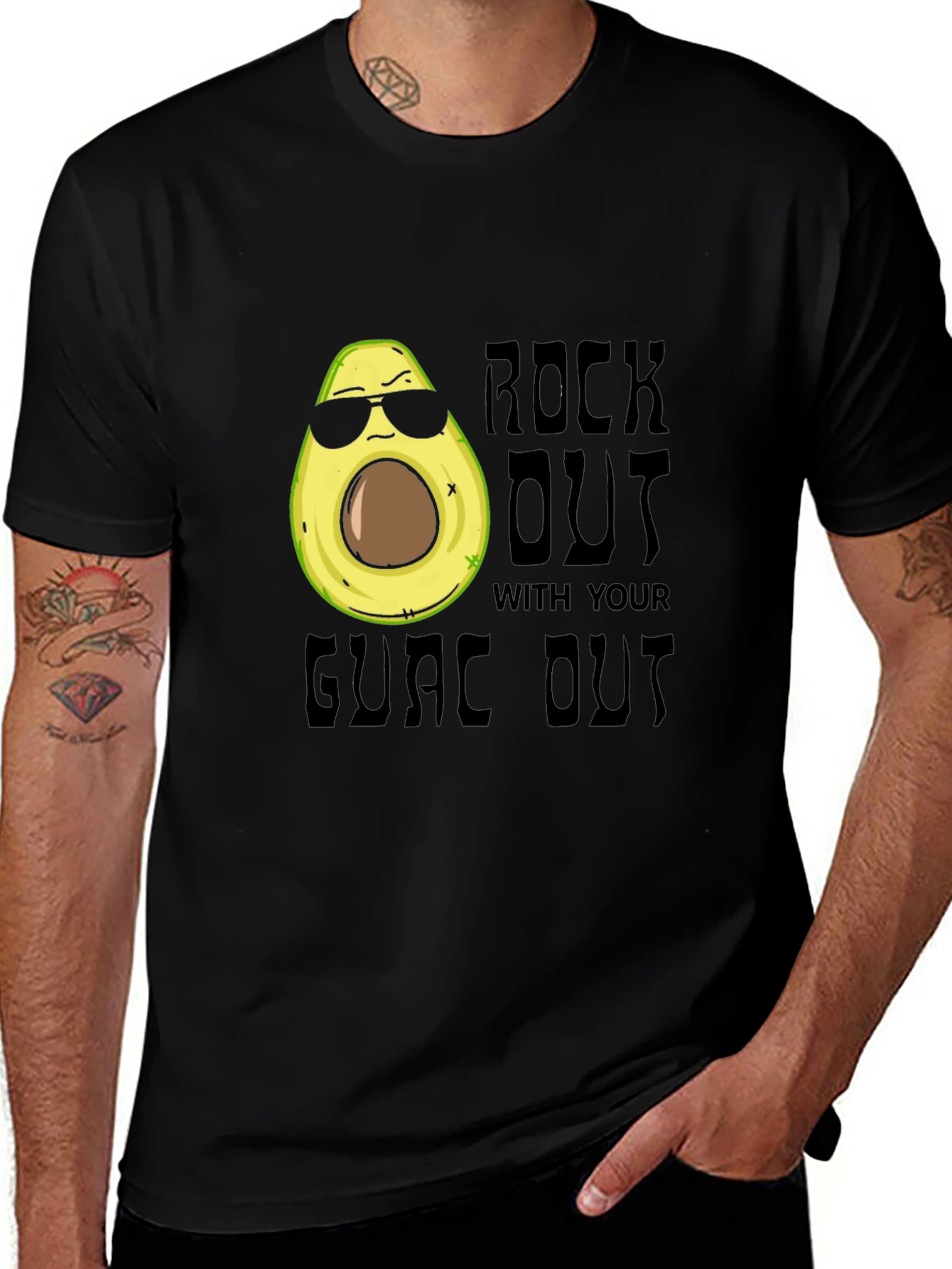 Rock Out With Your Guac Out T-Shirt