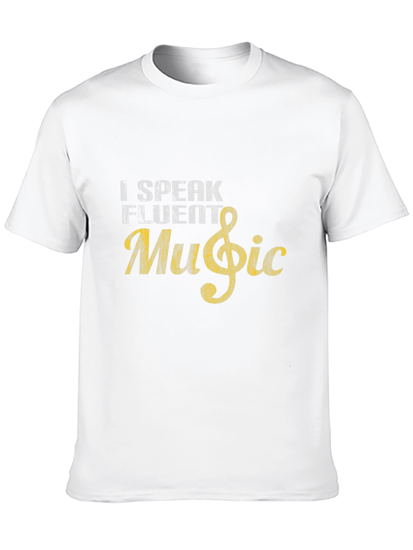 I Speak Fluent Music Black T-Shirt