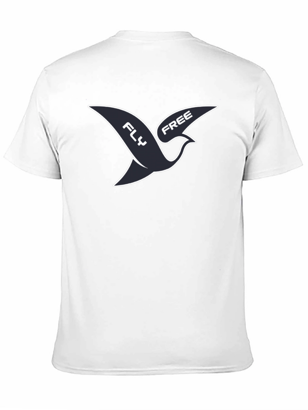 Fly Free Graphic Tee - Mens Casual Shirt