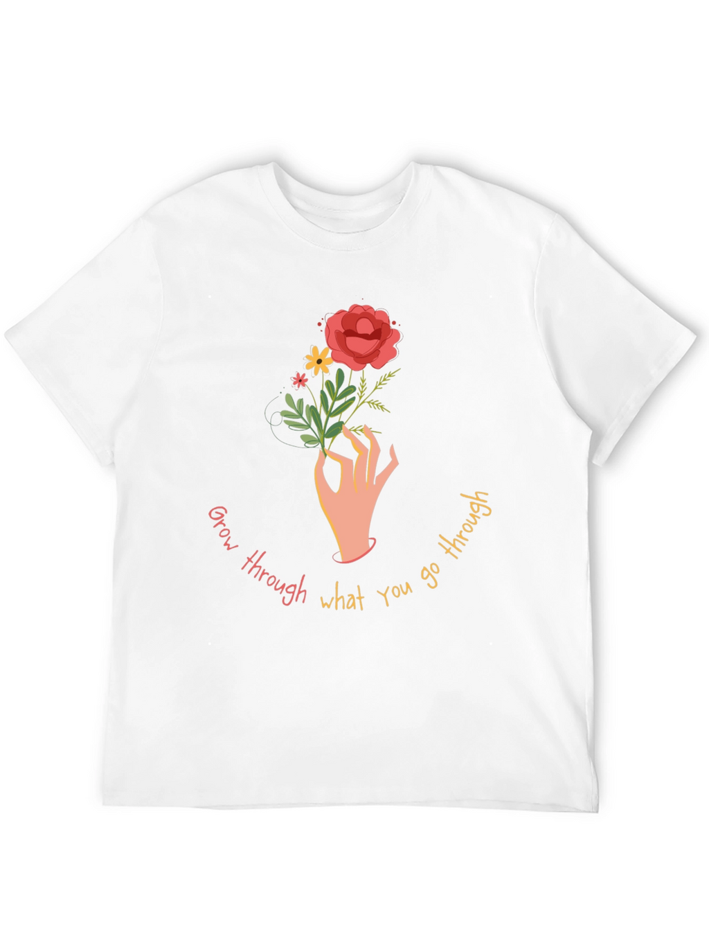 Grow Through What You Go Through Graphic Tee