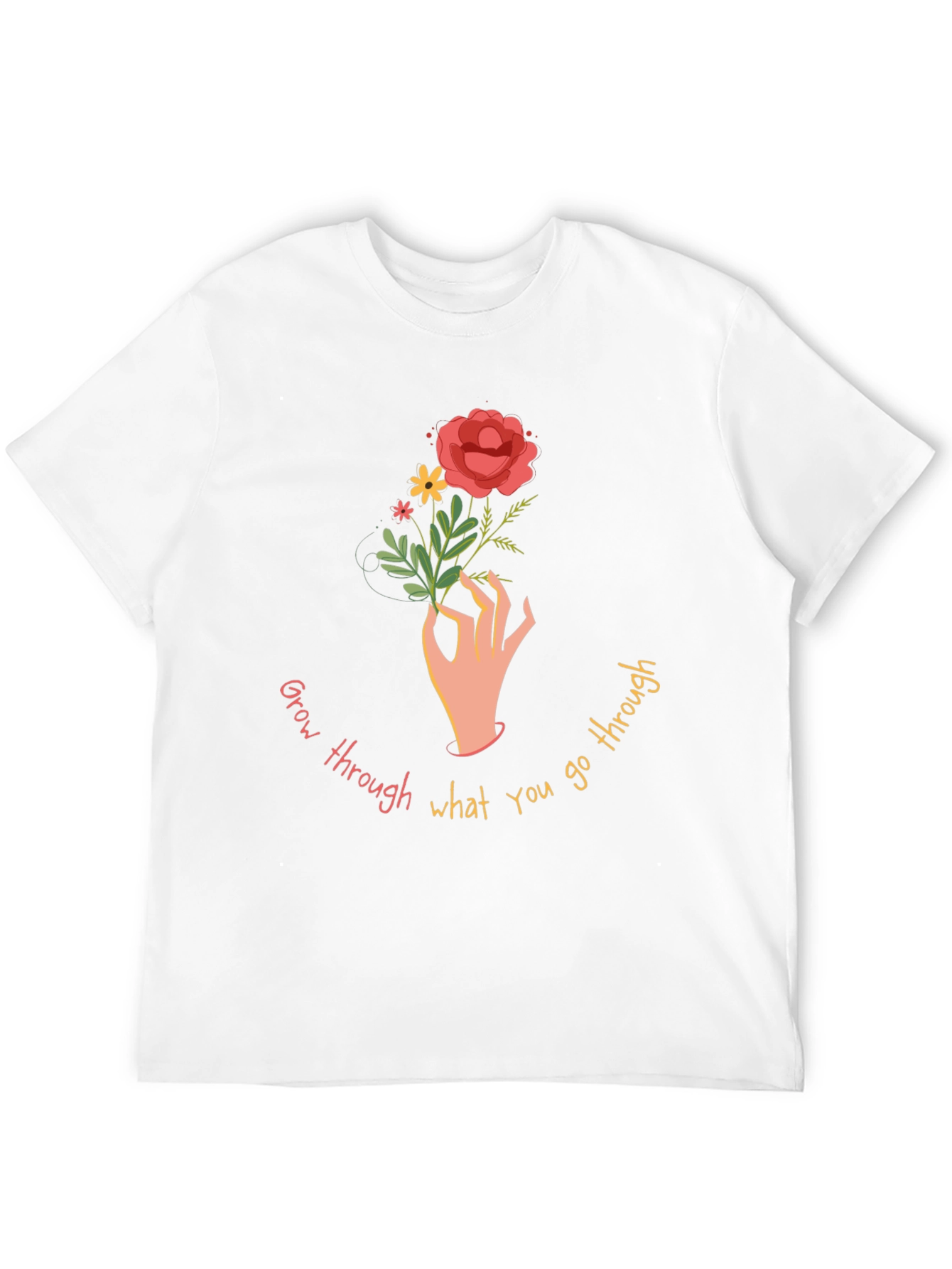 Grow Through What You Go Through Graphic Tee