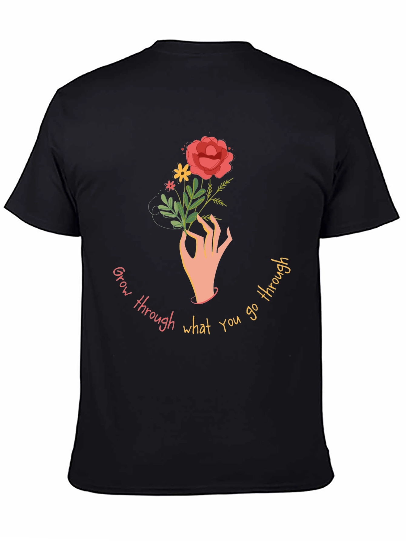 Grow Through What You Go Through Graphic Tee