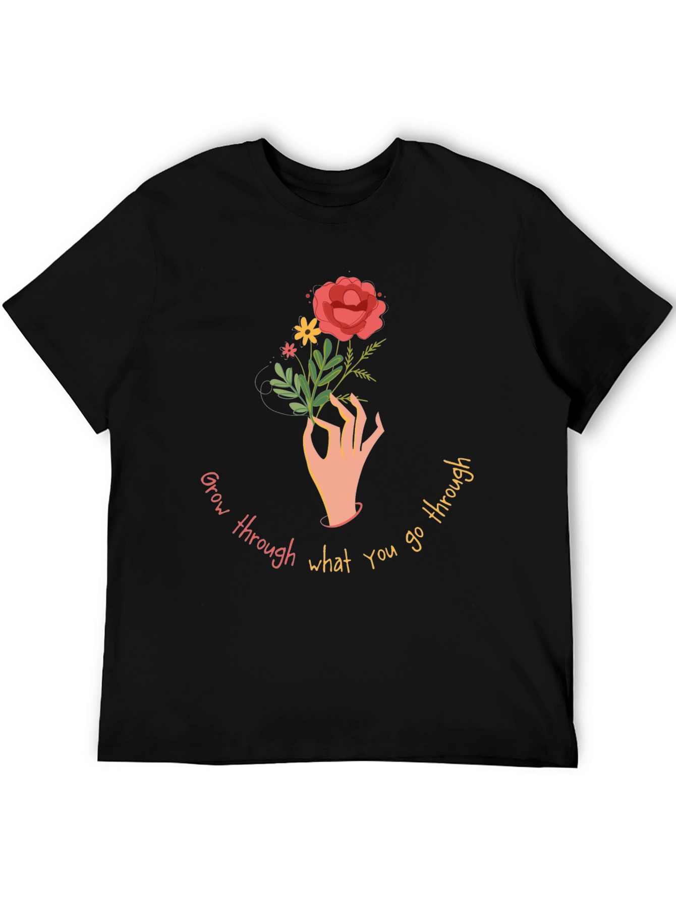 Grow Through What You Go Through Graphic Tee