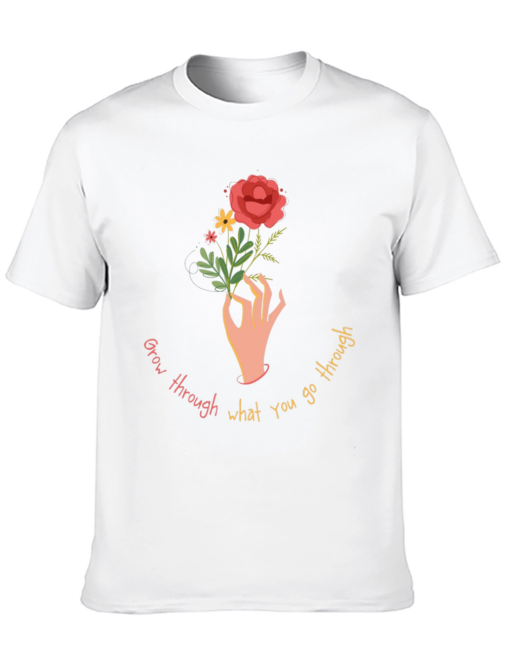 Grow Through What You Go Through Graphic Tee