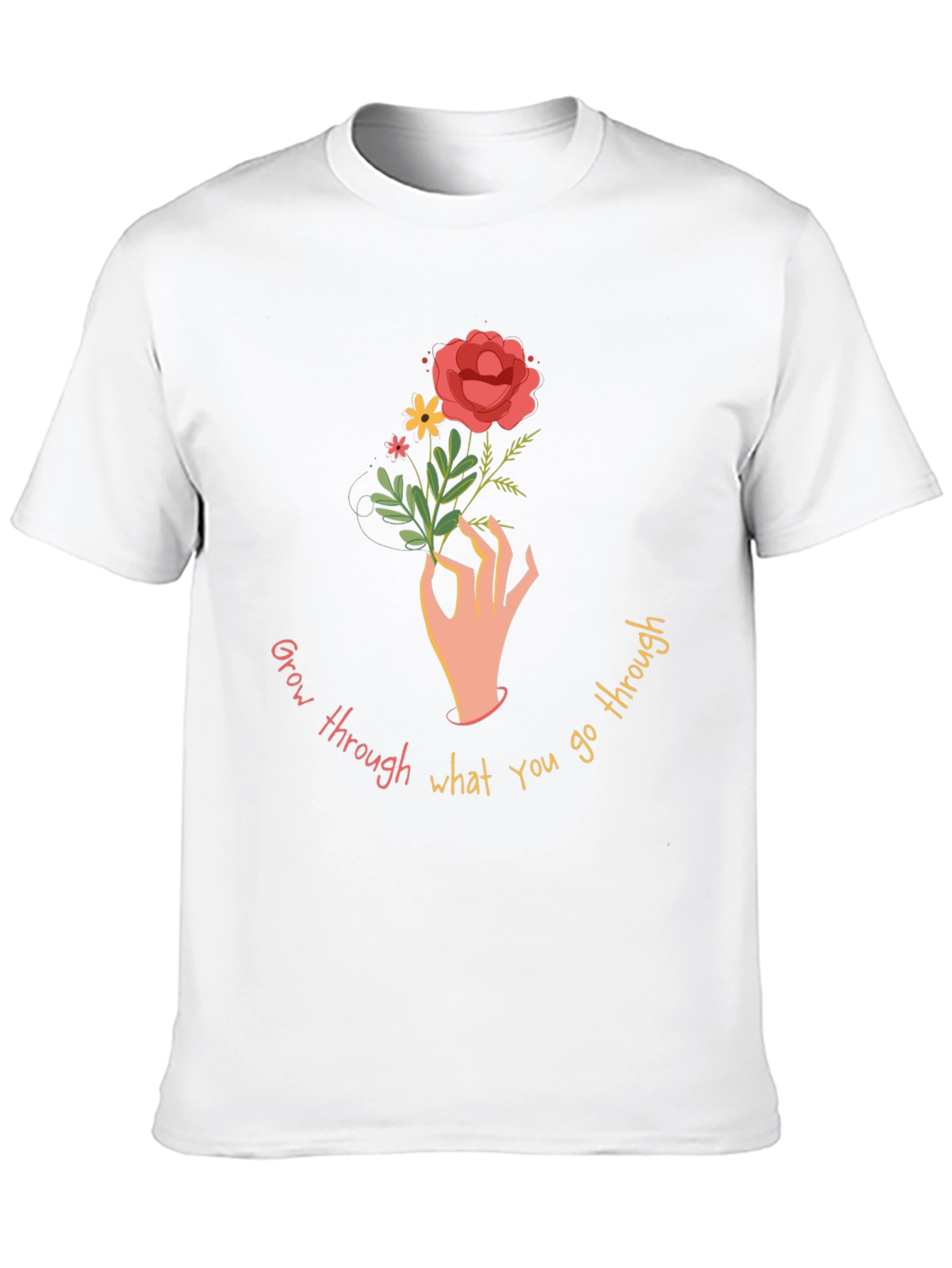 Grow Through What You Go Through Graphic Tee