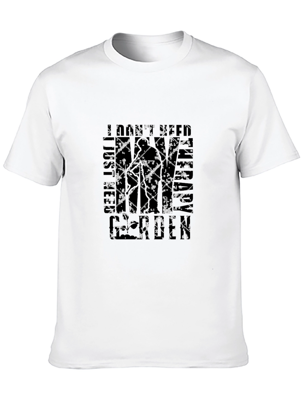 Distressed Graphic Tee - I Dont Need Google