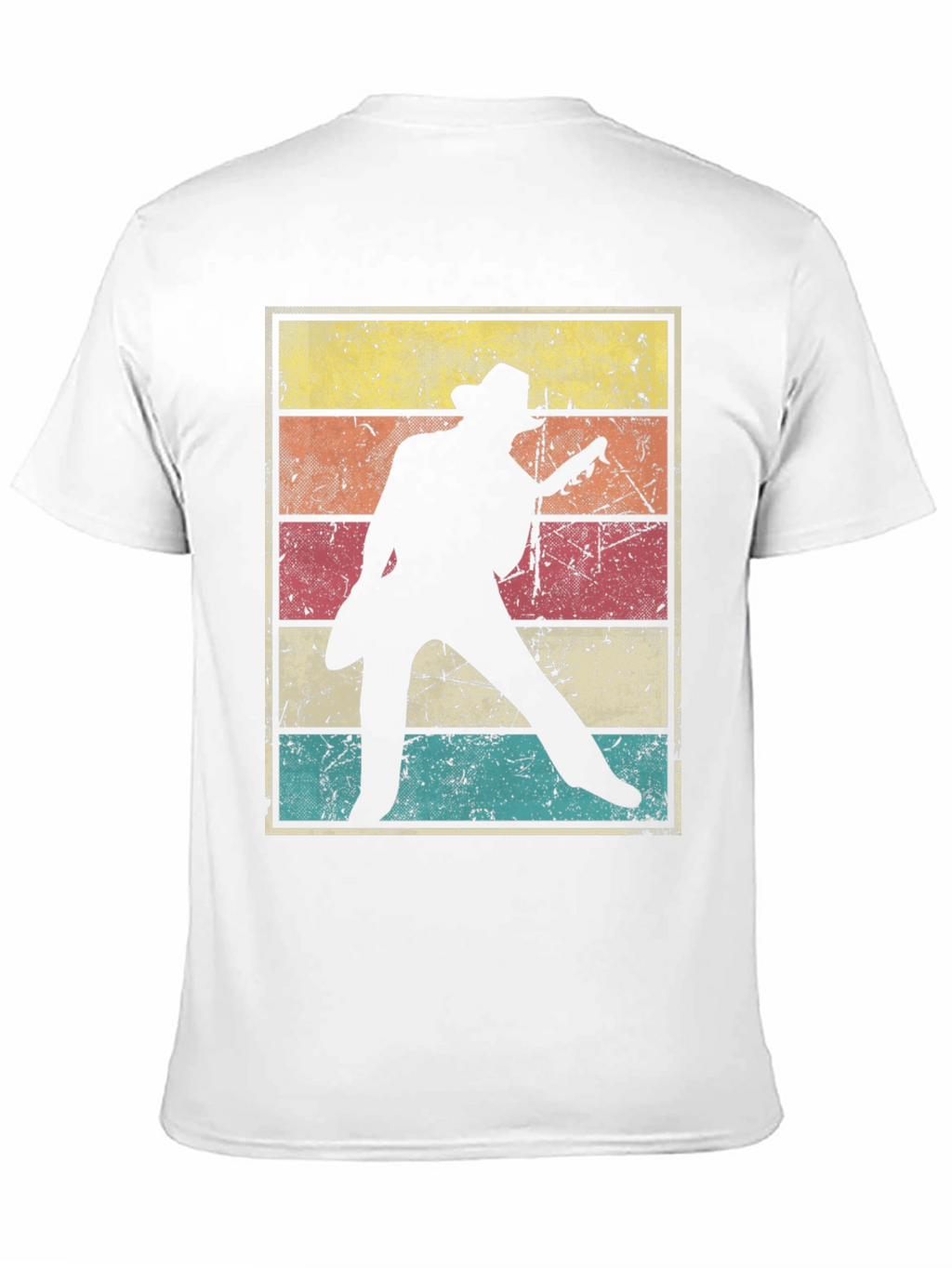 Retro Guitar Player T-Shirt