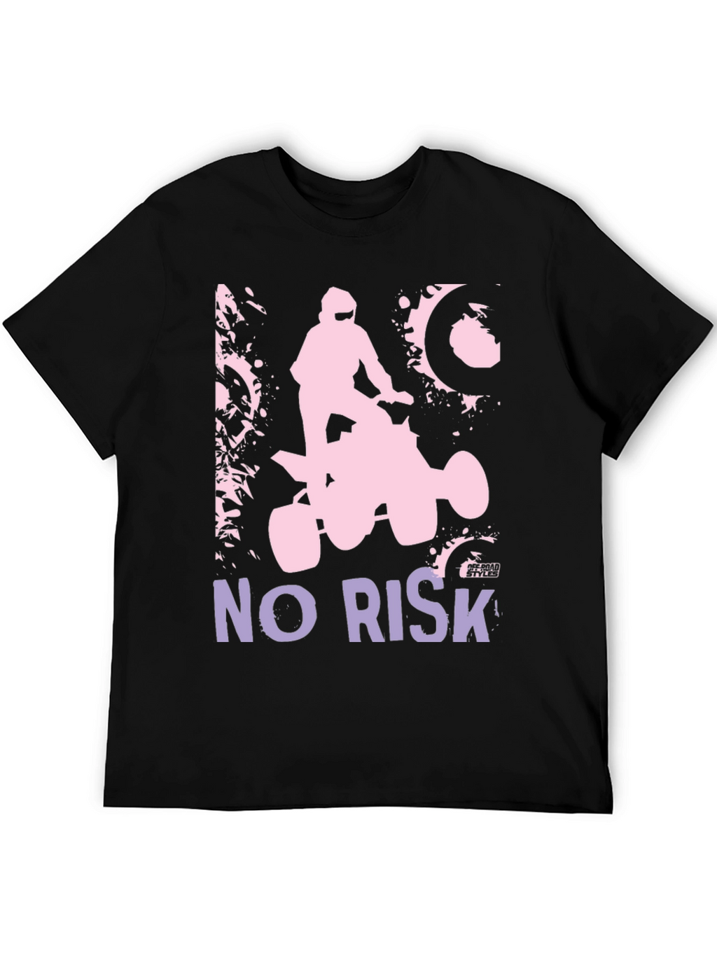No Risk Off Road Style ATV T-Shirt