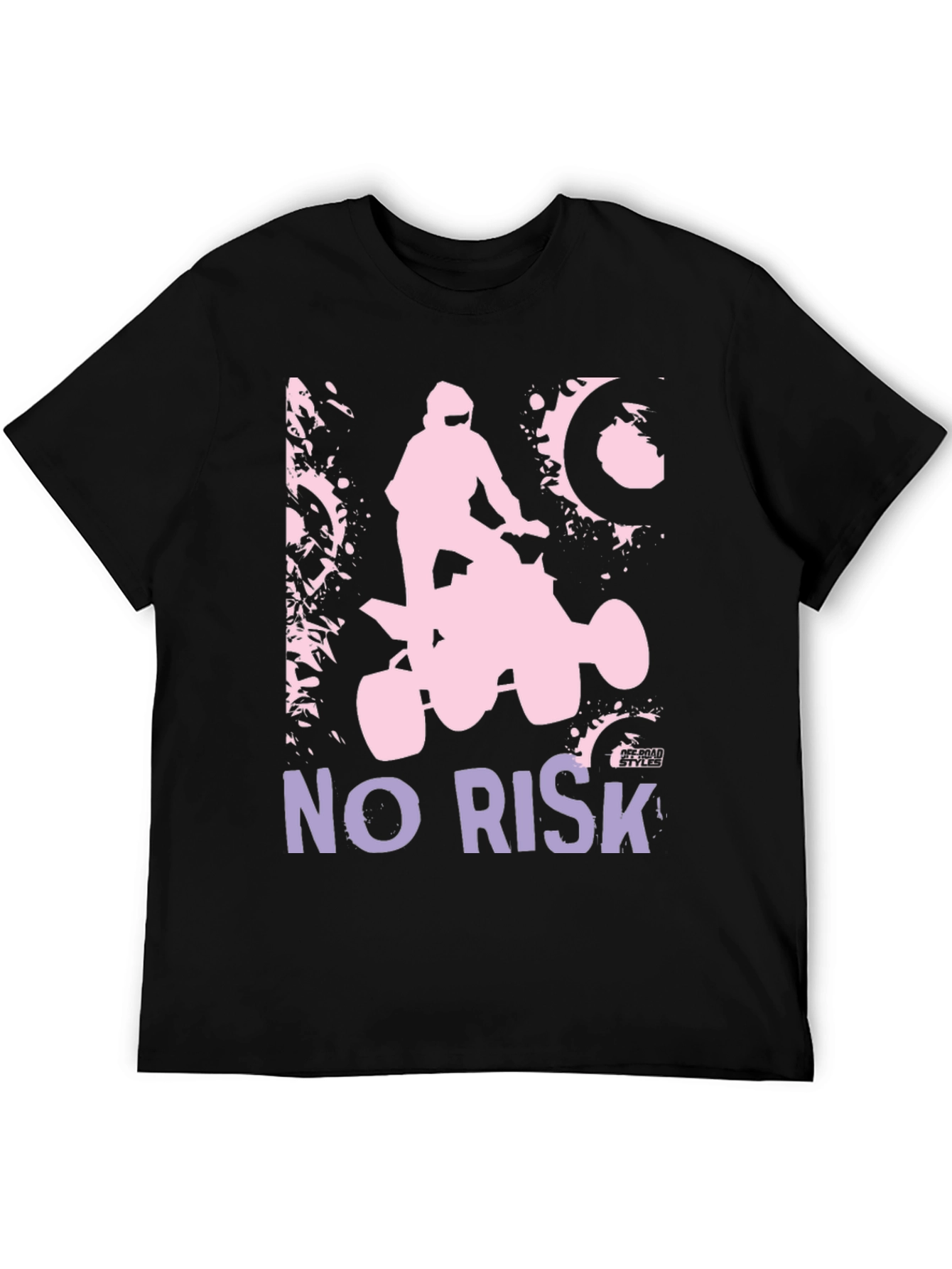No Risk Off Road Style ATV T-Shirt
