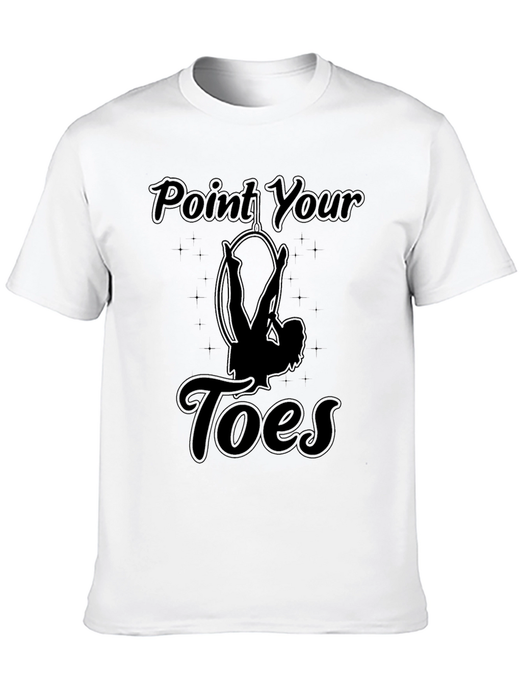 Point Your Toes Aerial Hoop T-Shirt