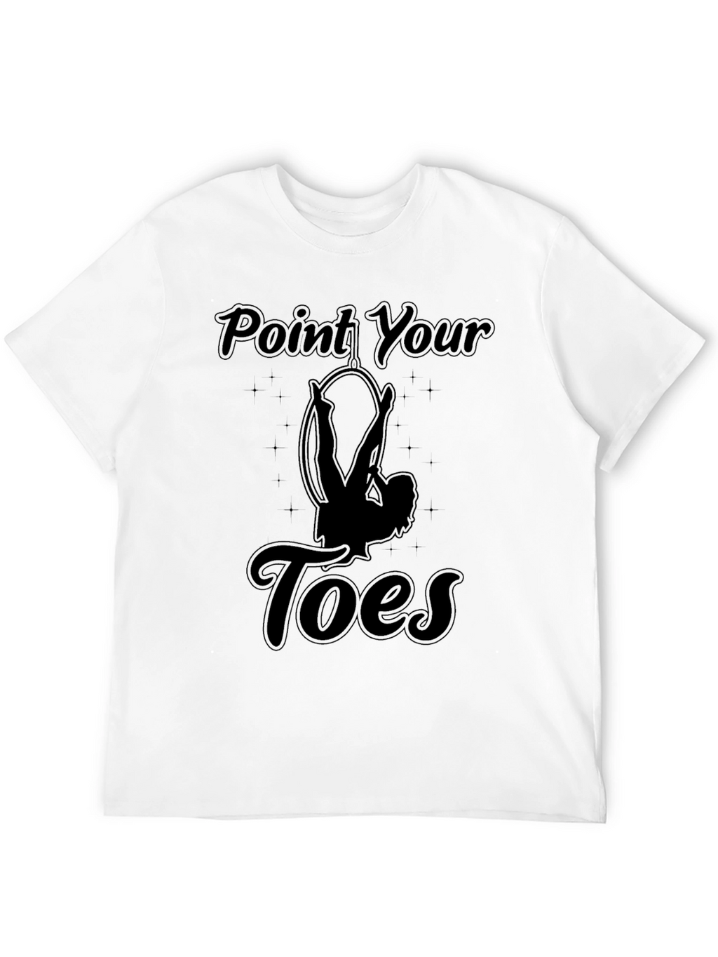 Point Your Toes Aerial Hoop T-Shirt