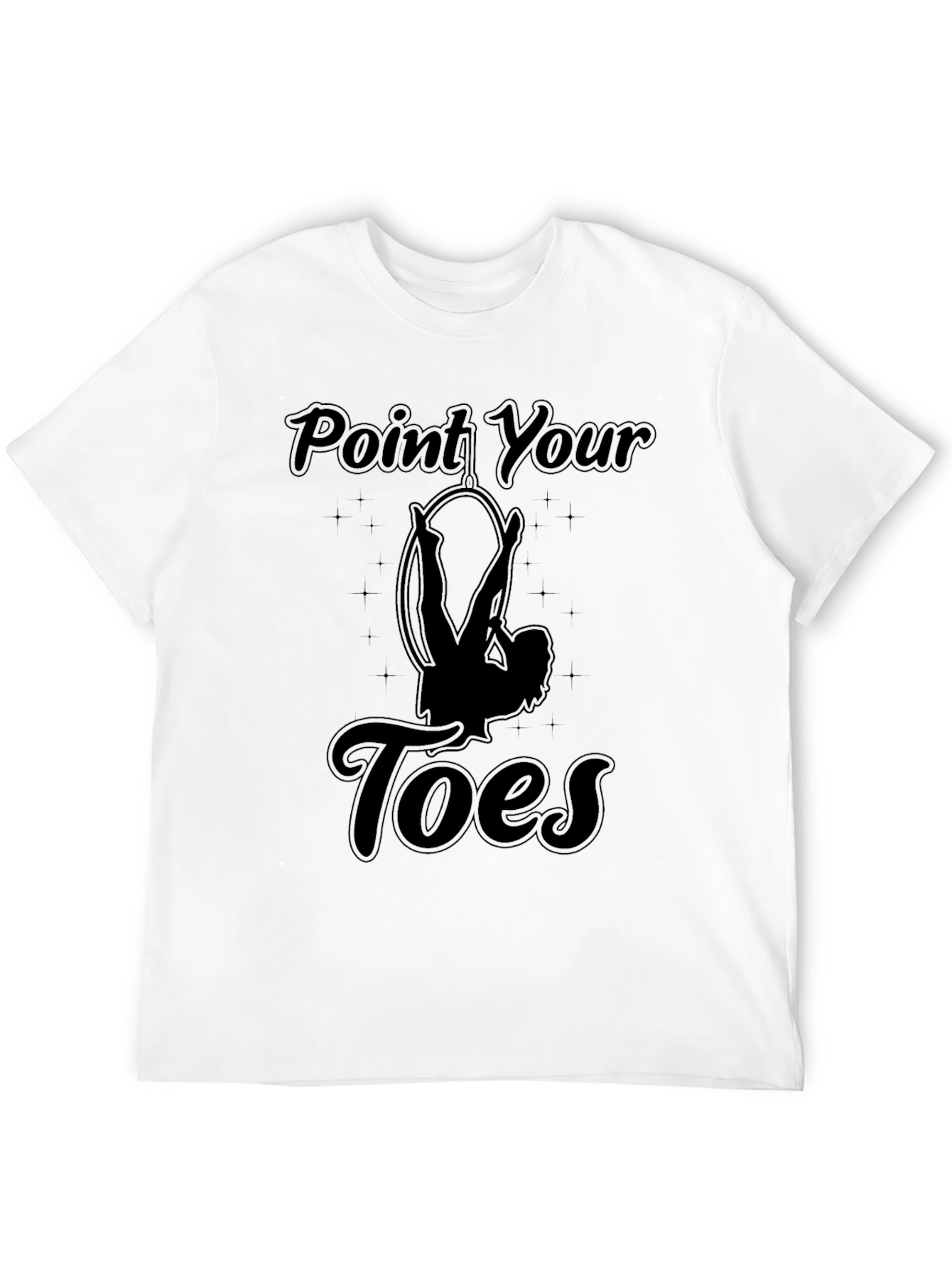 Point Your Toes Aerial Hoop T-Shirt