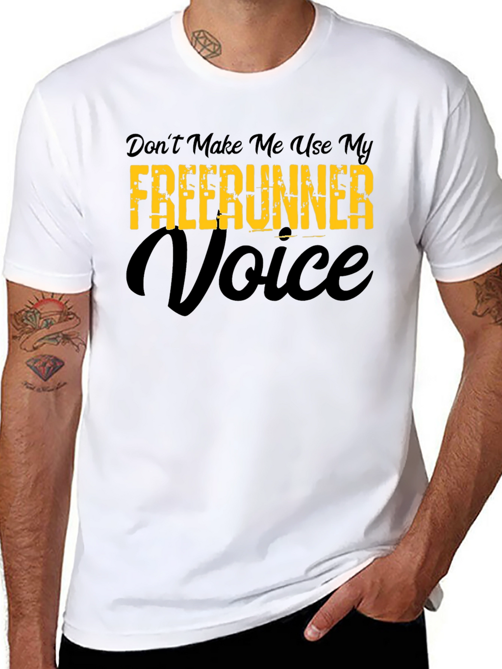 Funny Freerunner Voice T-Shirt
