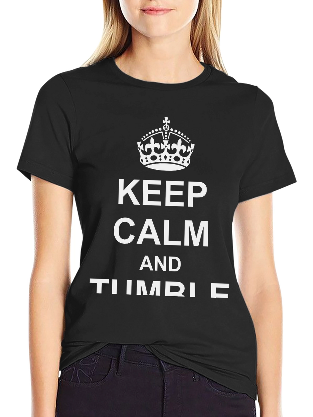 Keep Calm and Timber T-Shirt Funny Graphic Tee