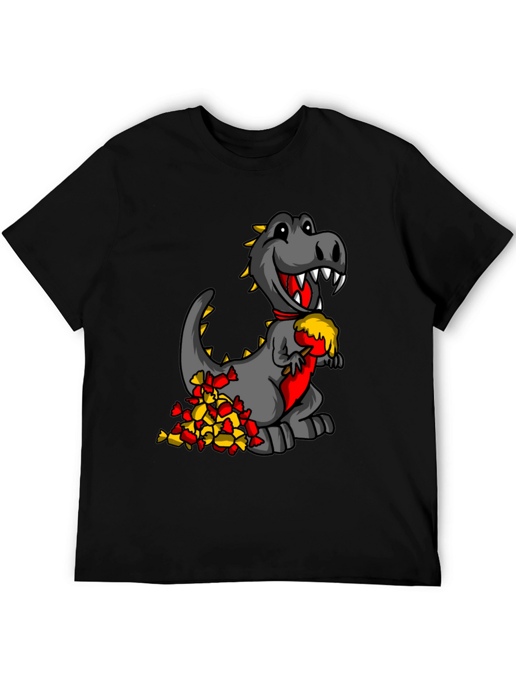 Dino Candy T-Shirt - Funny Cartoon Dinosaur