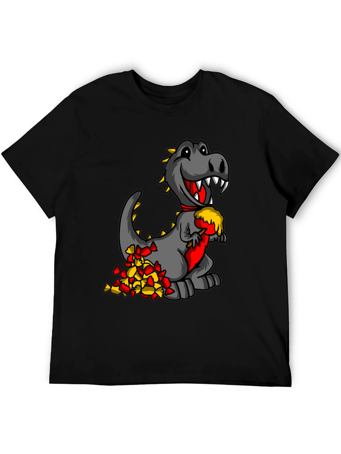 Dino Candy T-Shirt - Funny Cartoon Dinosaur