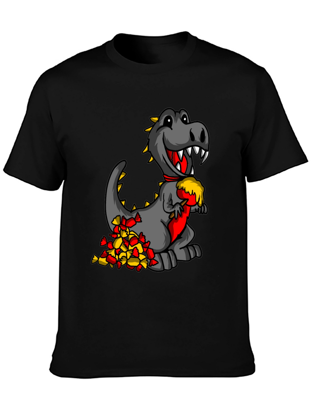 Dino Candy T-Shirt - Funny Cartoon Dinosaur